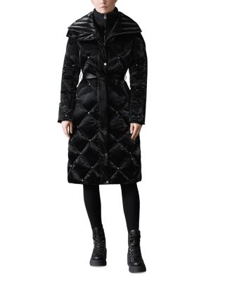 Izumi-Glo Belted Puffer Coat