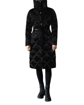 Izumi-Glo Belted Puffer Coat