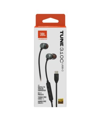  Tune 310C Wired USB-C Hi-Res In-Ear Headphones