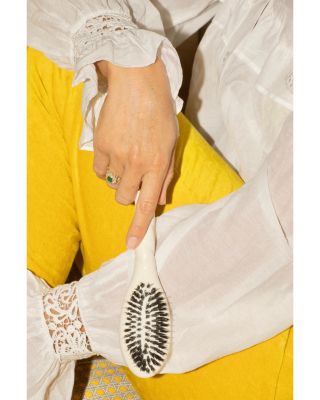 N.01 The Small Universal Shine & Care Hair Brush - Creamy White