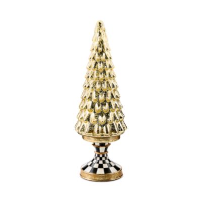 Courtly Noel Short Illuminated Glass Tree