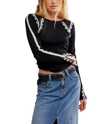 Lost Love Contrast Trim Sweater