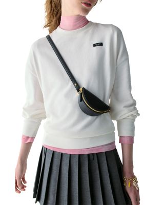 Duo Pebbled Leather Crossbody