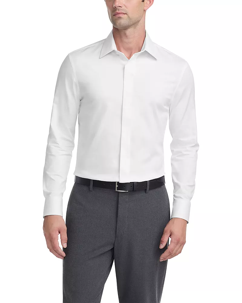 The Men's Store at Bloomingdale's Slim Fit Stretch Dress Shirt, Bloomingdale's Exclusive