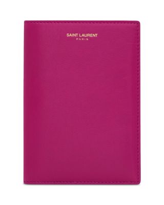 Paris Passport Case in Shiny Leather