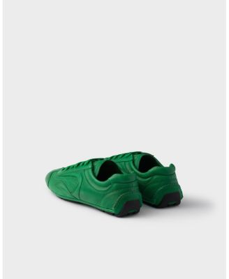 Men's Montecarlo Re-Edition 2005 Antiqued Nappa Leather Sneakers in Green