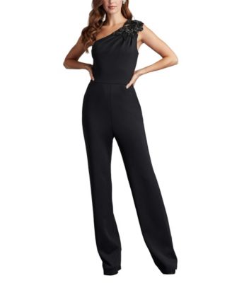 Tilly Embellished One-Shoulder Jumpsuit