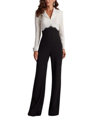 Tadashi Shoji Deacon Collar Jumpsuit