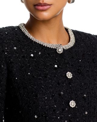 Chiara Embellished Tweed Jacket