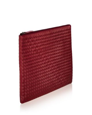 Interlaced Leather Pochette