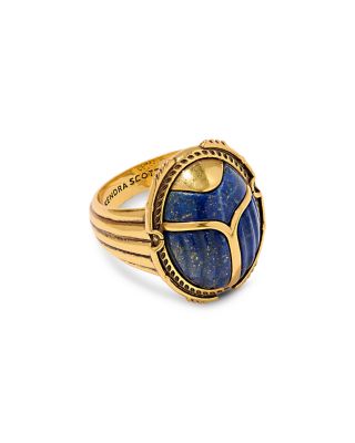 Catherine Lapis Lazuli Statement Ring 