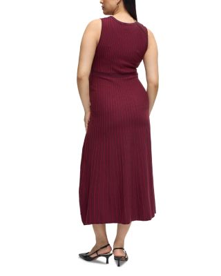 Striped Maternity Sweater Dress