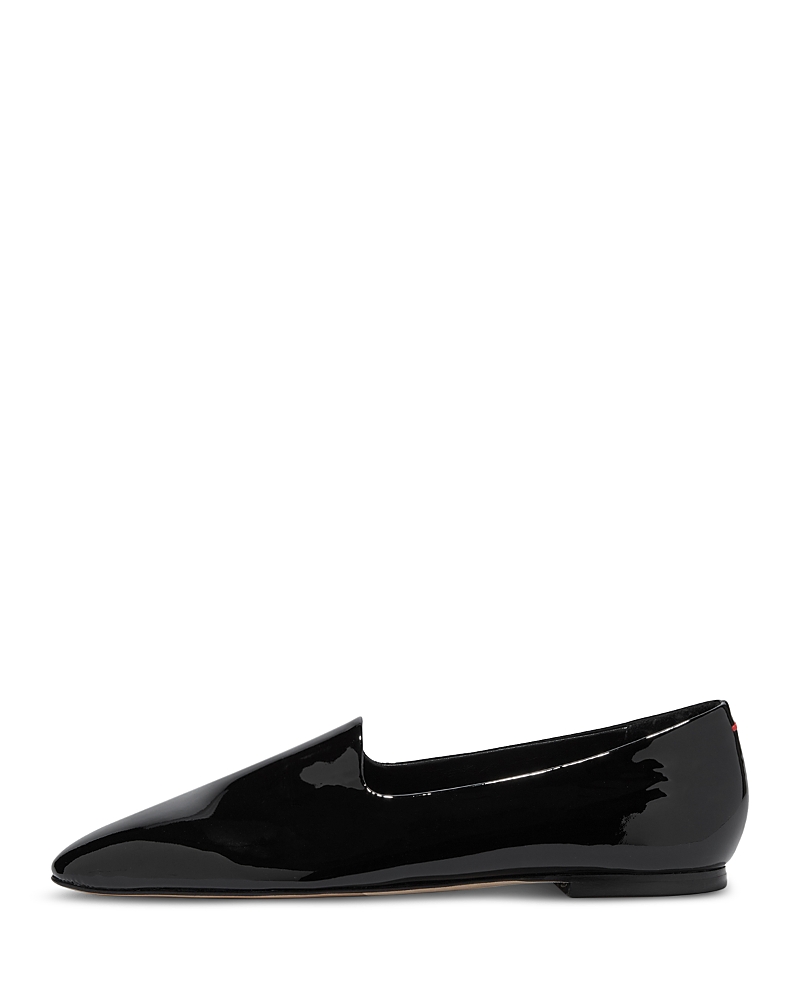Aeyde Women's Vanna Patent Flats In Black