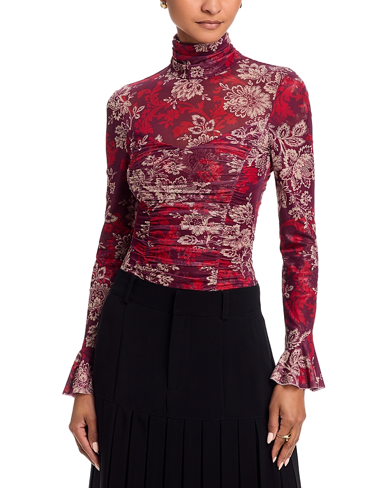Cinq a Sept Lucy Ruched Top