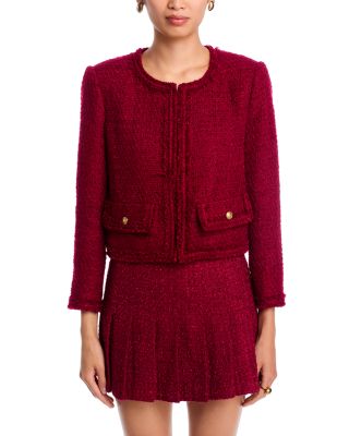 Landon Cropped Tweed Jacket