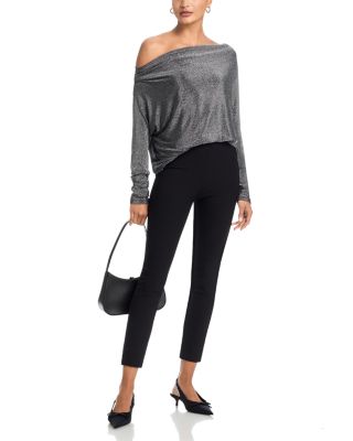 The Anywhere Metallic Threaded Top