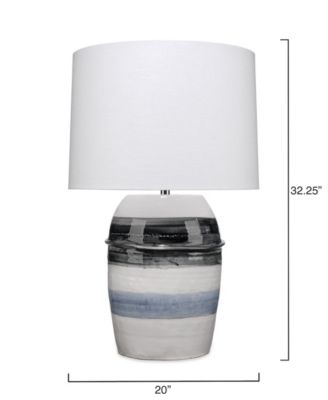 Horizon Striped Table Lamp