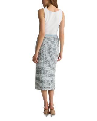 Soft Eyelash Sequin Knit Skirt