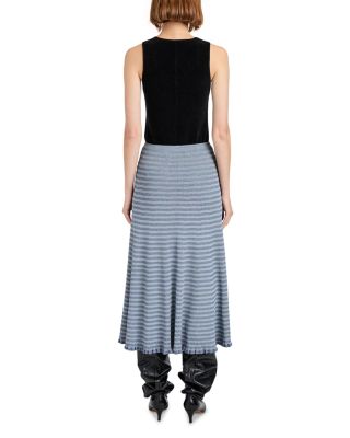 Stine Geo Knit Skirt