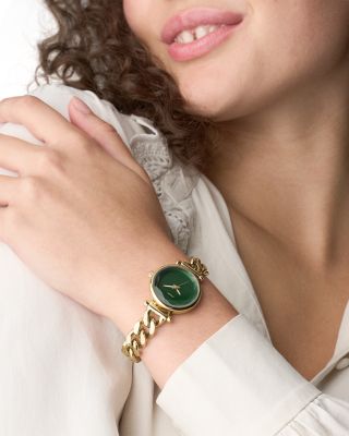 Carlie Three-Hand Gold-Tone Stainless Steel Watch, 28mm