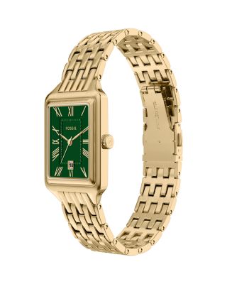 Raquel Three-Hand Gold-Tone Stainless Steel Watch, 23mm x 38mm