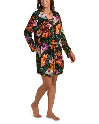 Tropical Hideaway Tunic Swim Cover-Up 