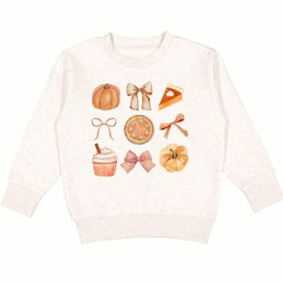 Girls' Thankful Cutie Thanksgiving Sweatshirt - Baby, Little Kid