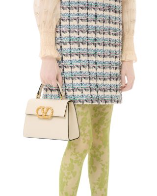 Vsling Small Jewel VLogo Convertible Top Handle Bag