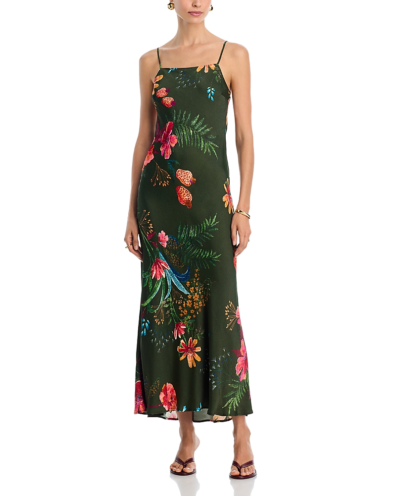 Farm Rio Leopard Flowers Dress