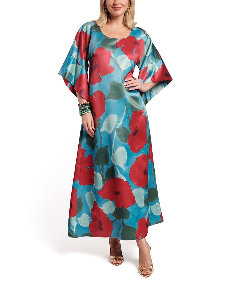 Frances Valentine Spinnaker Maxi Dress In Multi