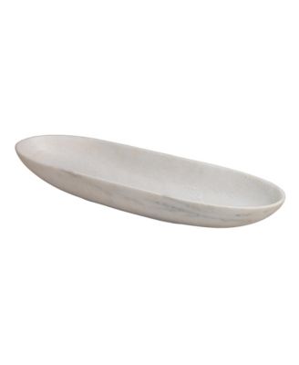 Long Oval Marble Bowl