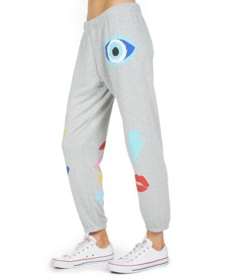  Alana Painted Evil Eye SweatPants