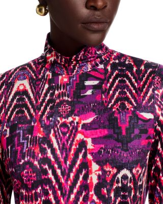 Lee Mock Neck Jersey Top