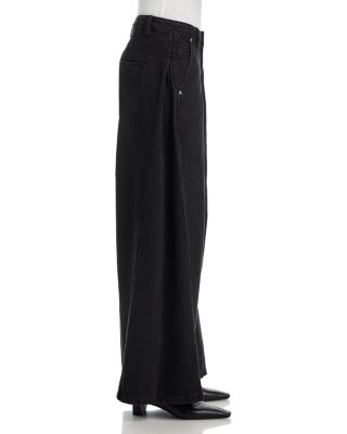 Block Party Pleated Wide Leg Pants