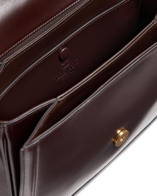 VLogo 9to5 Leather Shoulder Bag