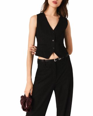 Lanoir Embellished Sleeveless Jacket