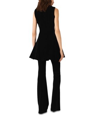 Remilia Velvet Babydoll Dress