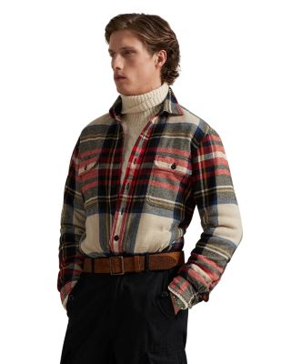 Classic Fit Plaid Flannel Workshirt