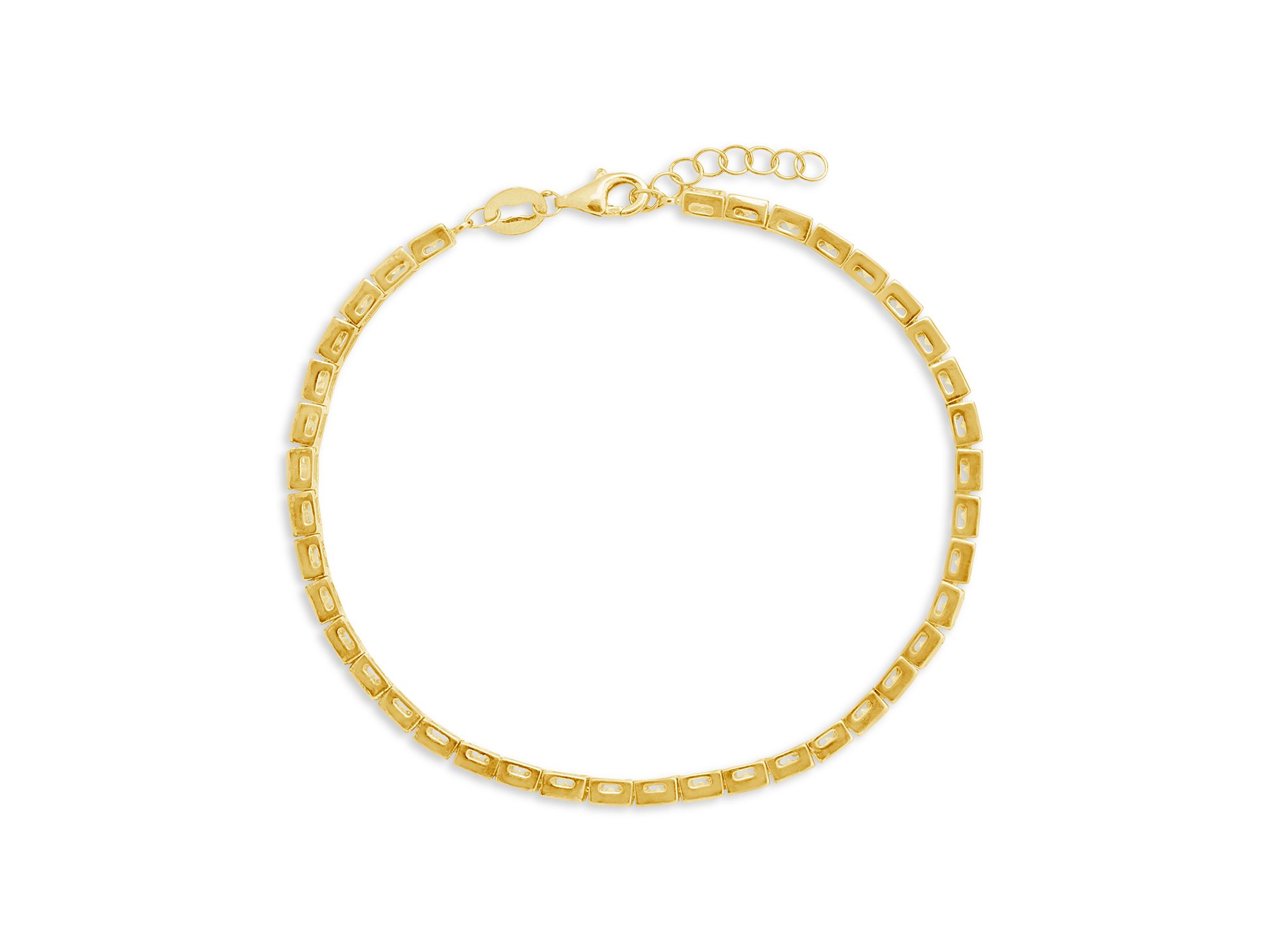 Christina Cubic Zirconia Flex Bracelet - Image 1