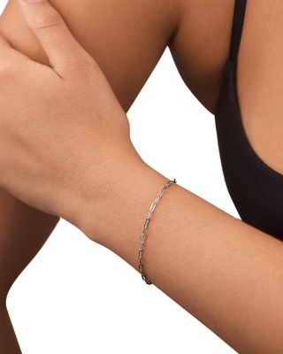 Dainty Paperclip Chain Bracelet 