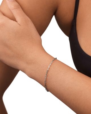 Dainty Paperclip Chain Bracelet