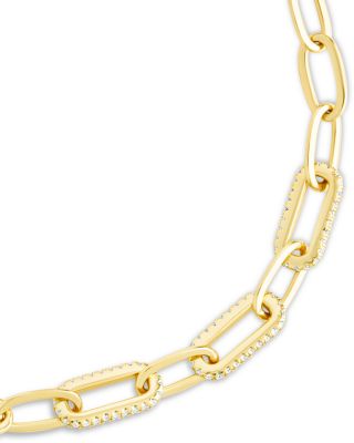 Hallie Cubic Zirconia Chain Bracelet