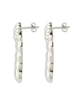 Enid Textured Drop Earrings