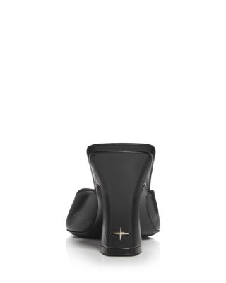 Women's Leather Mule Sandals