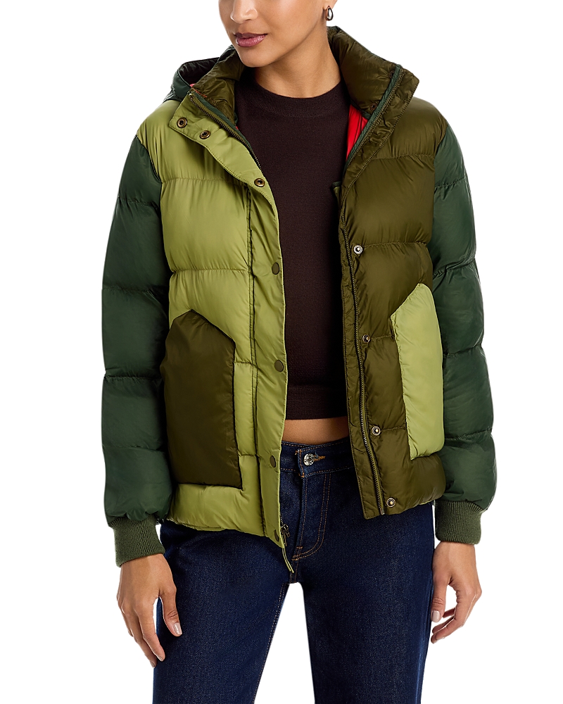 The Great The Polar Puffer Jacket In Green