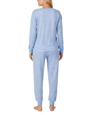 Printed Long Pajama Set