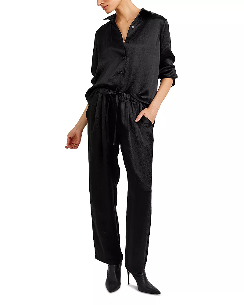 Bella Dahl Textured Pull On Pants