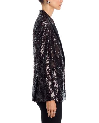 Sevyn Sequin Tuxedo Jacket