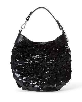 Polo ID Small Silk Paillette Pouch 