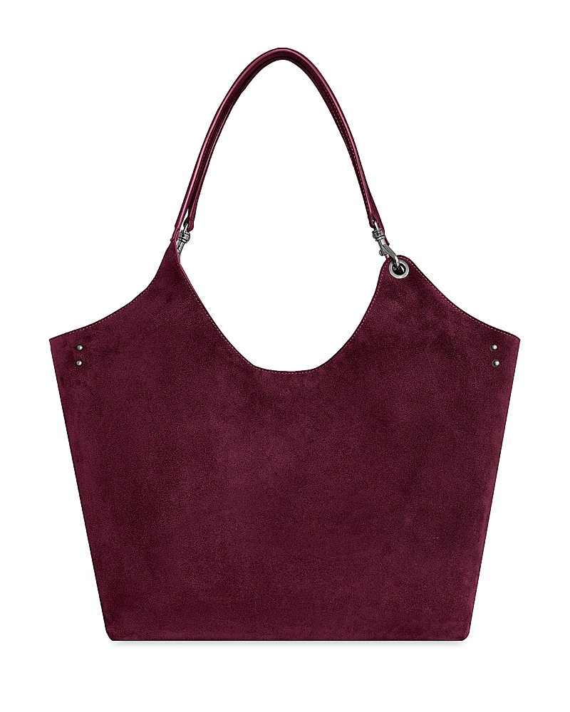 Rebecca Minkoff Extra Large Leather Tote Bag In Purple